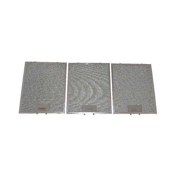 3 stk. Universal Kogepladeemhætte Fedtfilter A 320 x 260 mm Metal
