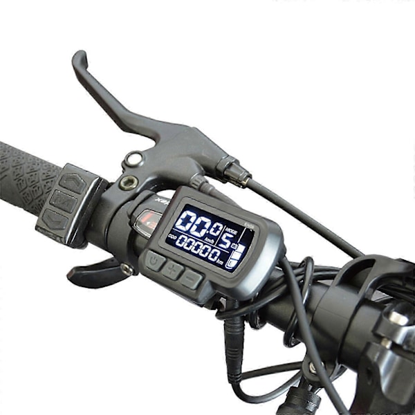 E-Bike EN06 LCD Display Kontrolpanel 24-48V, Til Elektrisk Cykel Scooter 6 Pin FQ