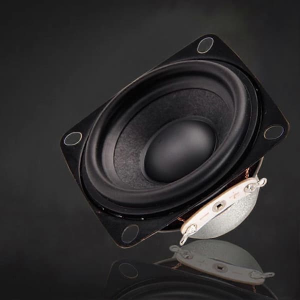 2 stk 52mm Full Range Høytalere 4 Ohm 10W Flat Arc Dobbel Magnet Bluetooth Høytaler