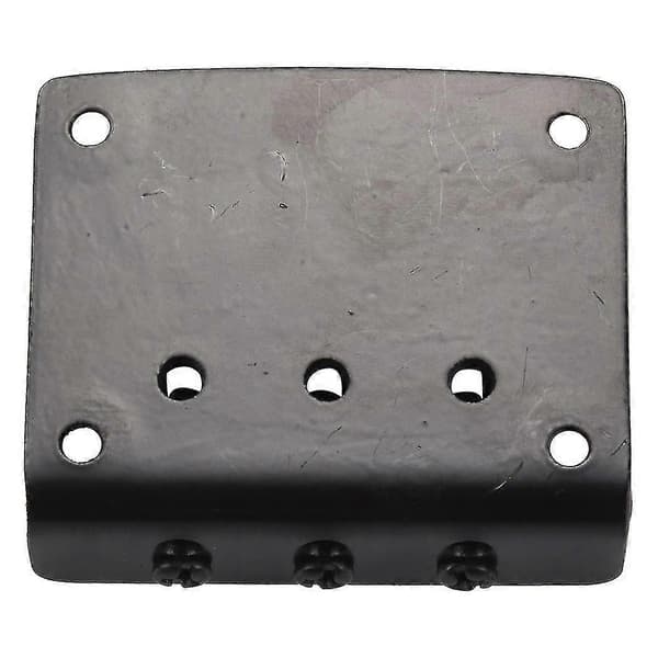 2x 3-strängad Svart Toppmatad Hard-tail Stall För Cigar Box Gitarrer & Mer