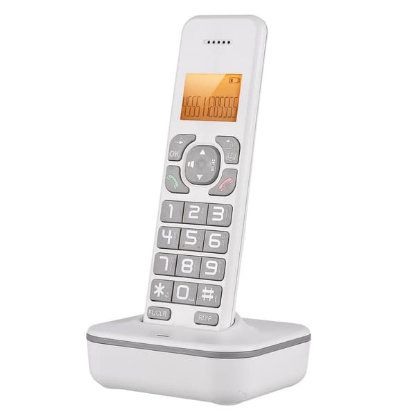 D1102B Trådløs Telefon med Svarer, Opringnings-ID/Ventefunktion