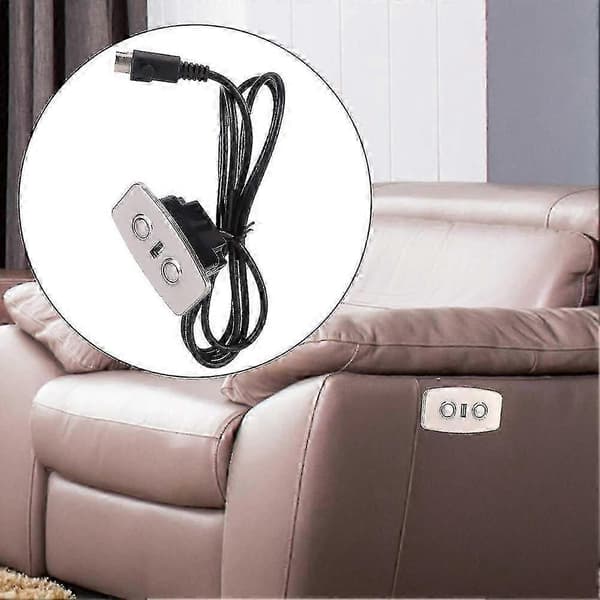 Elektrisk Recliner Stol Bryterkontroller - Trykknapp for Sofa- og Reclinerjusteringer
