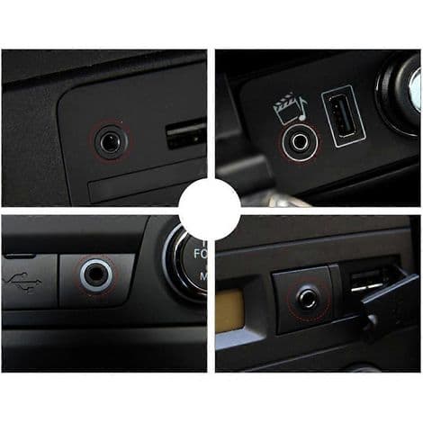 AUX 3,5 mm hann til USB 2.0 hunn OTG-adapterkabel, billydkonverterer, høyttaler, smarttelefon, 1/8 tomme jackplugg.