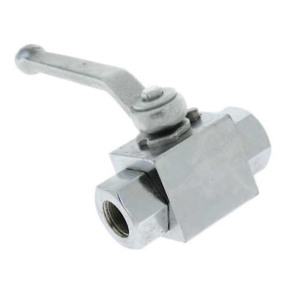 BSP 2-vejs Højtryks Hydraulisk Kuglehane Lavet af Flydende Stål, Socket DN10