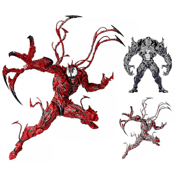 Venom Model Multifunktionel Samleobjekt Bevægelig Marvel Figur Carnage Venom Figur til Børn