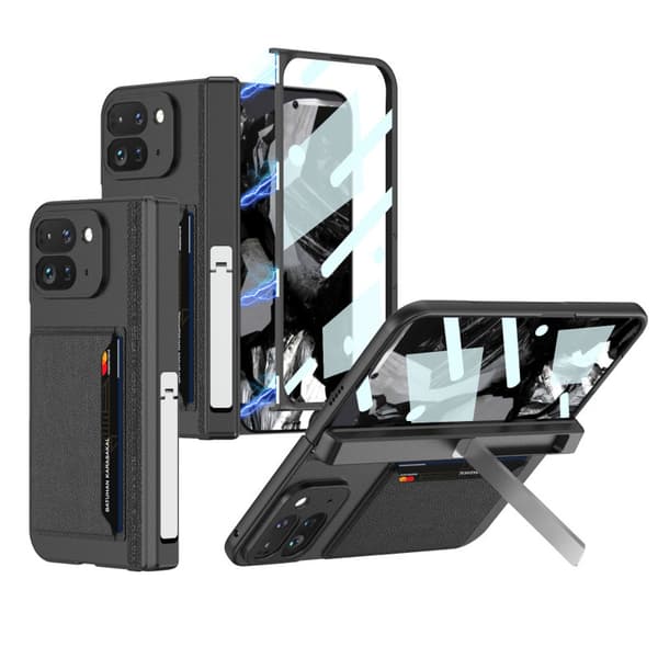 Etui med stativ til Google Pixel 9 Pro Fold Sort