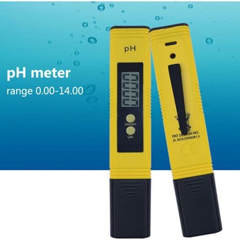 Digital poolvattenkvalitetstestare, elektronisk pH-mätare, elektronisk pH-mätare med LCD-display, pH-test för simbassänger, pooltestare, Sp