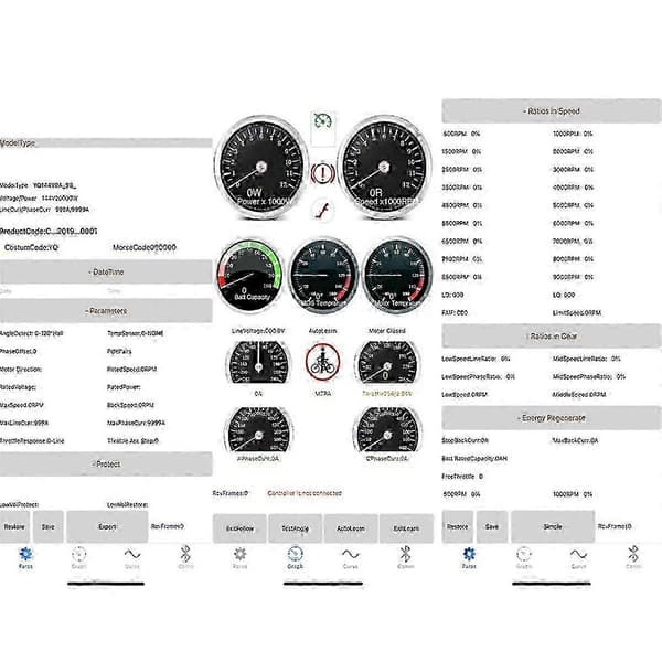För Fardriver Controller Programmering Bluetooth Adapter Bt Modul För Nd72240 72260 72360 72680 Mobil Kontroll ny