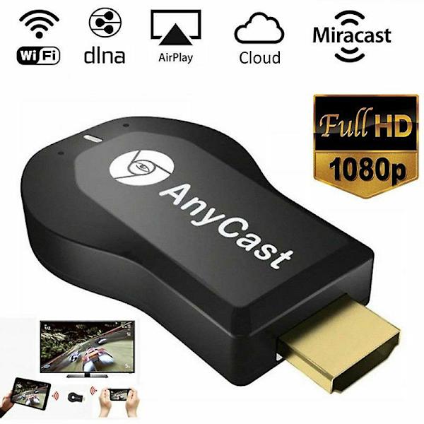 4k Anycast M2 Plus Wifi Display Dongle Hdmi Mediaafspiller Streamer Tv Cast Stick