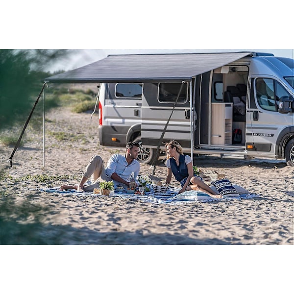 Fiamma Markise Festesett Type S Svart For F35 F45 F65 Caravan Bobil Bil Interiørtilbehør