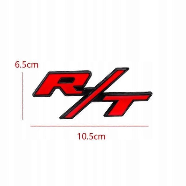 Grill Emblem Märke Logo Dodge R/t 9.3*3.4cm