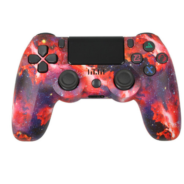 Trådløs controller til PS4/Pro/PS3/Slim/PC/Steam, Bluetooth controller, joystick, understøtter 6-akser, vibration, trykklik