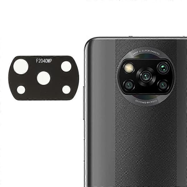 OEM Bakre Kamera Glaslins Del för Xiaomi Poco X3/X3 NFC/X3 Pro