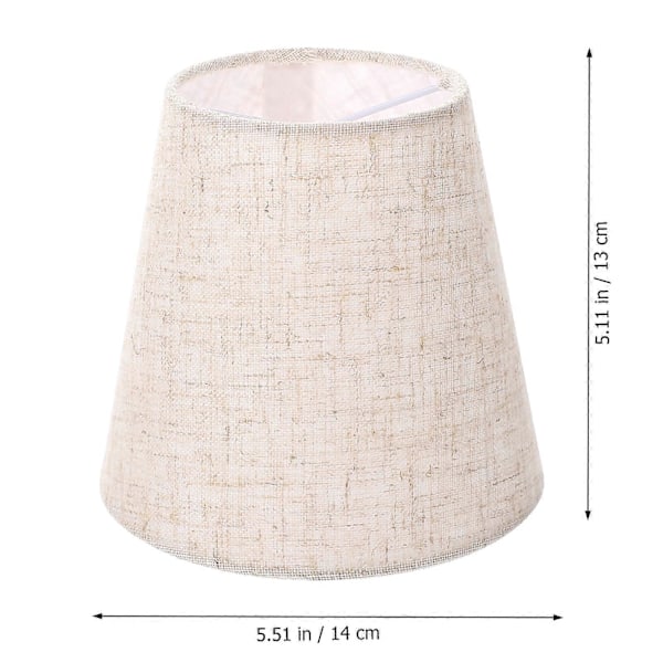 Tyglampskärmar Ljuskrona Vägglampa Skydd Lamp Tillbehör
