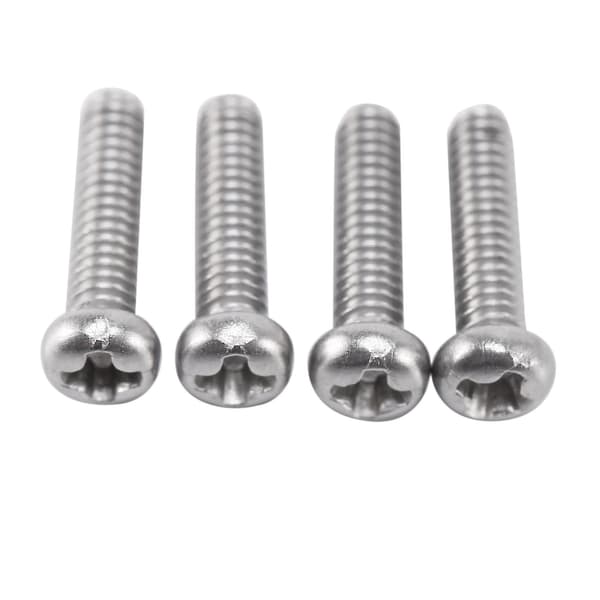 M2 X 8mm 304 Rustfrit Stål Phillips Pan Hoved Skruer Bolt 60 stk