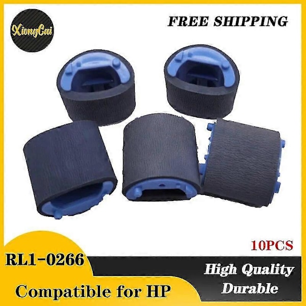 Högkvalitativ 10x RC1-2050-000 RL1-0266-000 Pappersmatarrulle för HP 1010 1012 1015 1018 1020 1022 3015 3020 3030 3050 3052 3055 M1005 M1319