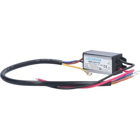 AC 95-265V til DC 12-26V 300mA LED-strømforsyning, belysningstransformator, IP65-beskyttelse