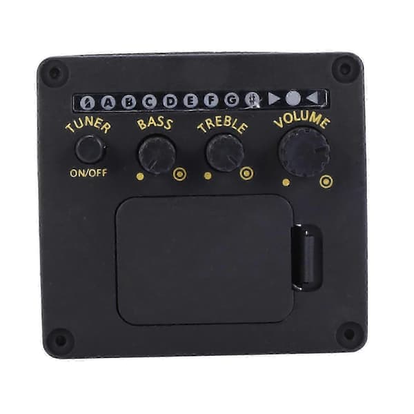 2-bands Pickup EQ Aeq-2T Equalizer Akustisk Gitarr Skruvar Set För Gitarr