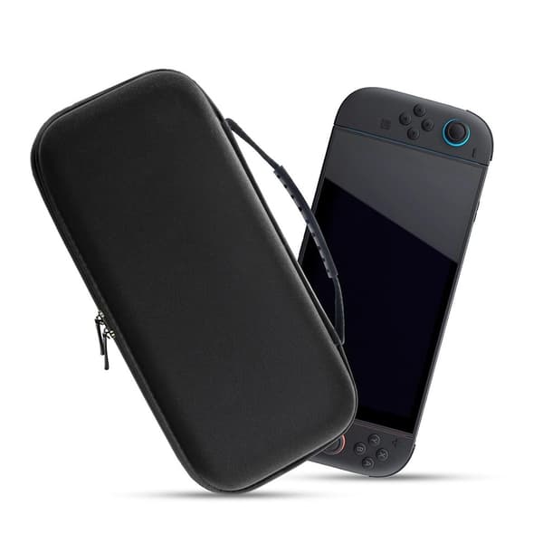 Black Waterproof Storage Case for Nintendo Switch 2 - Protect Your Console with Style