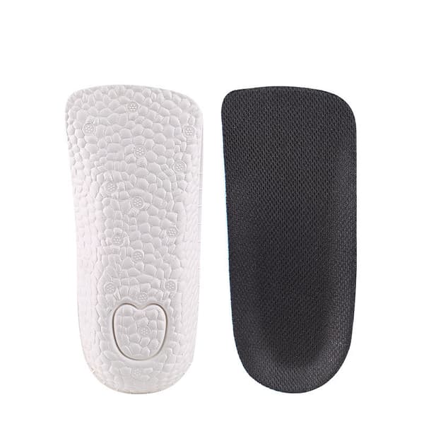 Height Increasing Half Insole for Increased Comfort Black 1.5 cm