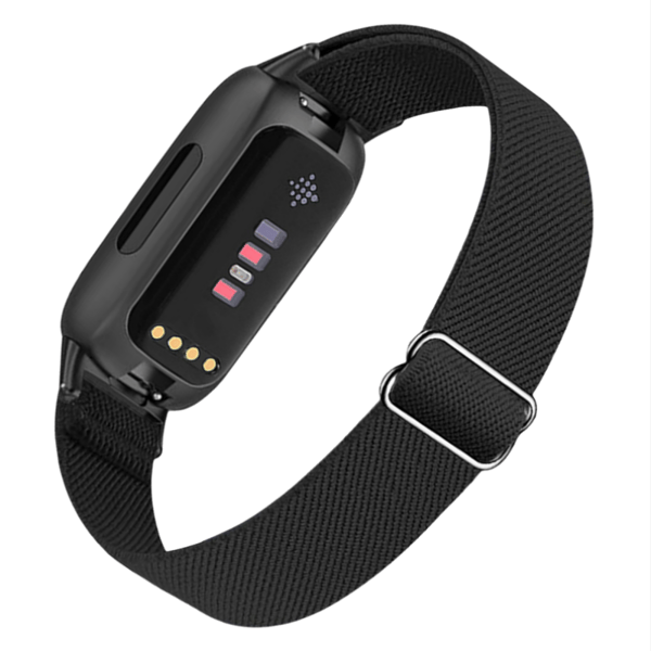 Fitbit Inspire 3 -nailonranneke, musta