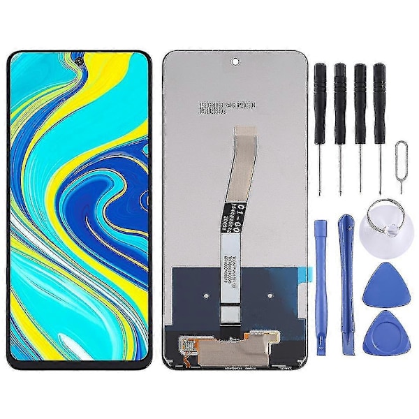 Displayenhet för Redmi Note 9 Pro Indien-version