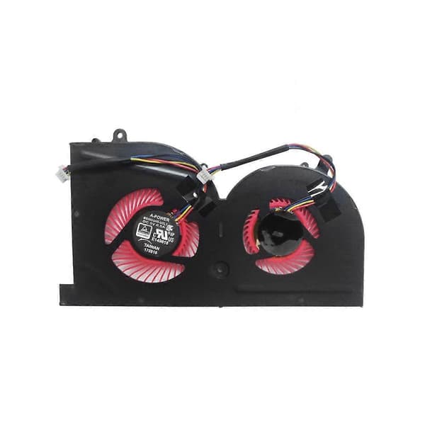 Laptop CPU & GPU Køleventilator til GS63VR GS63 GS73 GS73VR -17B1 Stealth Pro CPU BS5005HS-U2F1 GPU CO