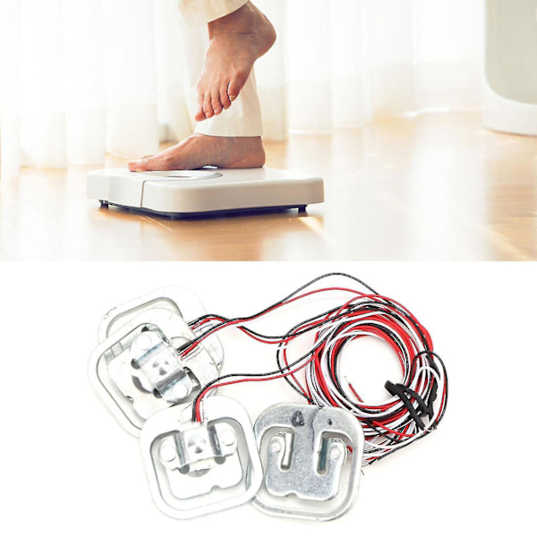 Hx711 Modul 4 st Personlig 50kg Halvbrygga Töjningsgivare Viktsensor Set