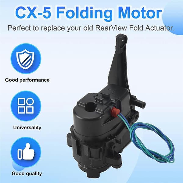 Venstre sidespeil elektrisk foldemotor for CX5 2012-2014