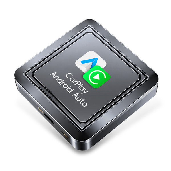 Langaton CarPlay -boksi langallisesta langattomaan Android Auto -auton älyboksiin CarPlay-adapteri Värikuvio 1 kpl