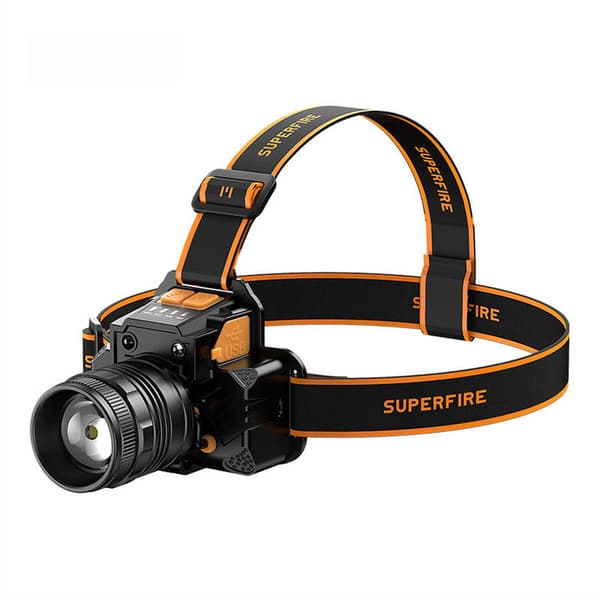 Otsalamppu Superfire HL58, 350lm, USB