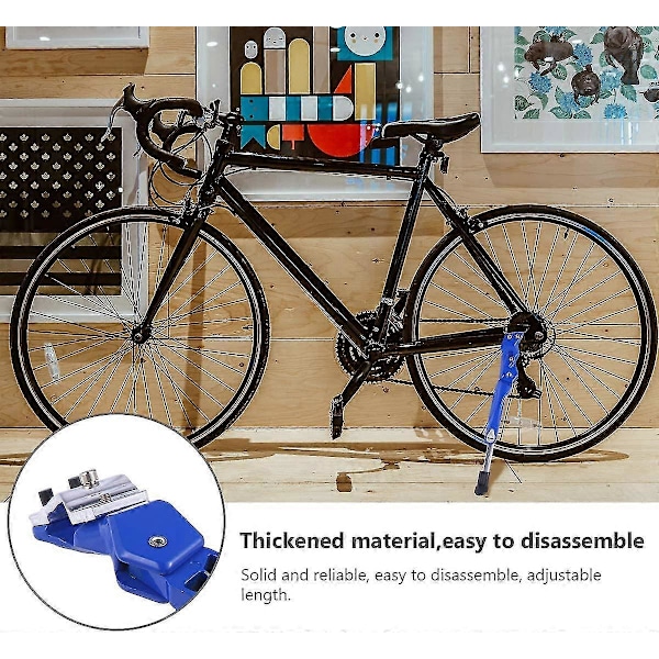Cykelstøtteben Højdejusterbart Cykelstativ | Universal Cykel Sidestøtteben Hjul Diameter Mountainbike, Racercykel, Støtteben Cykeltilbehør (1 stk.-b