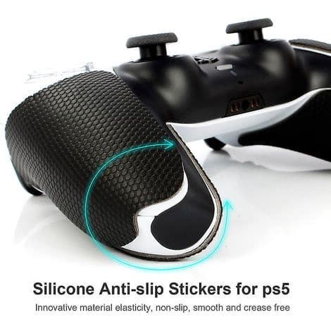 Silikoneetui til PS5-controller med skridsikker beskyttelsesskal og joystick-hætte, Pure-serien