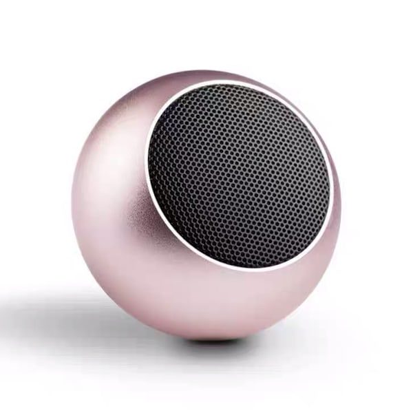 Liten Stålhøyttaler: Bærbar Musikkspiller Mini M3 Trådløs Høyttaler Med Subwoofer HD Surroundlyd, Utendørs, Kompatibel Med TV-stil-8