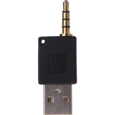 USB 2.0 uros-3,5 mm:n liitinsovitin iPod Shuffle 1G 2G:lle ja Apple-laitteille