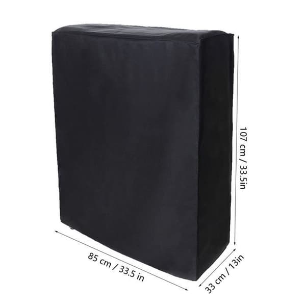 Fällbar sängöverdrag - Svart - Väderbeständig - Lättvikt - 85*33*107cm
