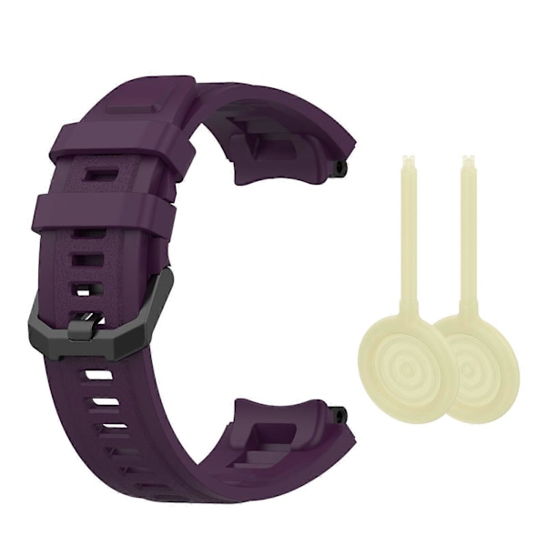 Silikonarmband för AMAZFIT T-Rex 2 Officiellt Ersättningsarmband med Verktyg för Huami Amazfit T-Rex2 Officiellt Ersättningsarmband färg:Svart2317