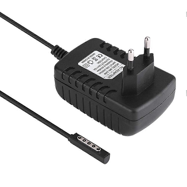 12V 2A Strømforsyning Tablettlader for Microsoft Surface RT/ RT2 med EU-kontakt 100-240V