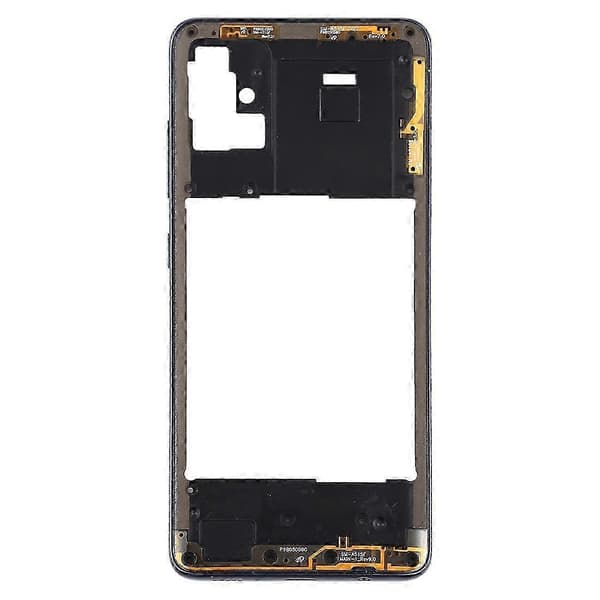 Til Samsung Galaxy A51 Mellemramme Bezel Plade (sort)