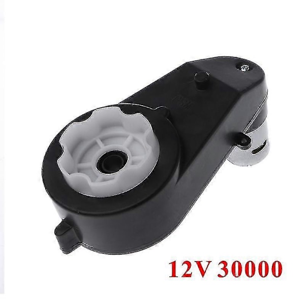 12000-30000 Rpm 6v/12v Sähkömoottorin Vaihdelaatikko Lasten Sähköautoon/Moottoripyörään--(niubi)