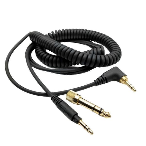 Spiralkabel for hodetelefoner til Technics EAH-DJ1200 headset-kabel