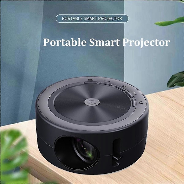 YT200 LED Projektor Portabel Mini USB Projektor med Inbyggd Högtalare för - Fjärrkontroll, Högtalare, IOS-Kompatibel