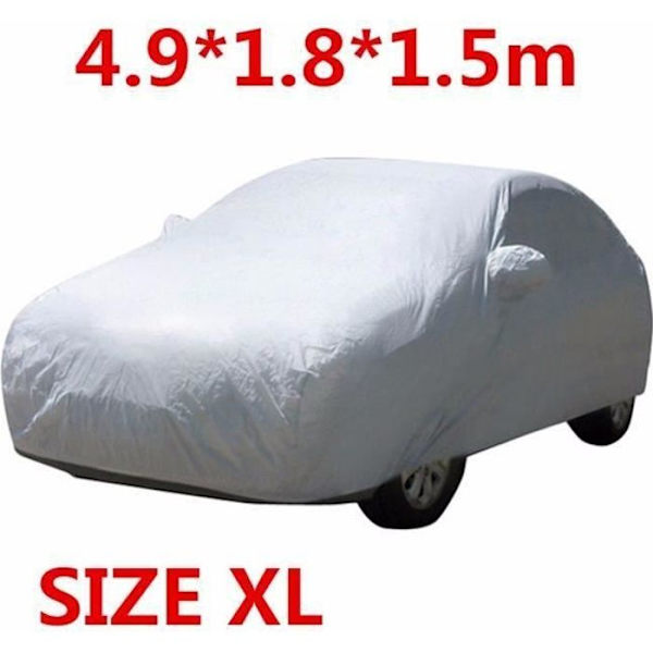 Suojapeite - Auto - XL - Vedenpitävä - Harmaa - Polyesteri