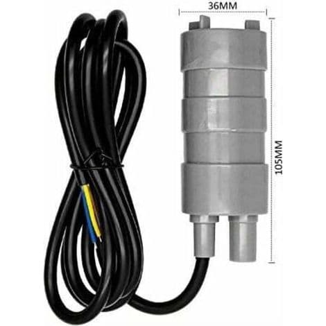 Dränkbar vattenpump, 12V dränkbar vattenpump, 840L/H högt flöde, lämplig för husbilar, dammar och akvarier