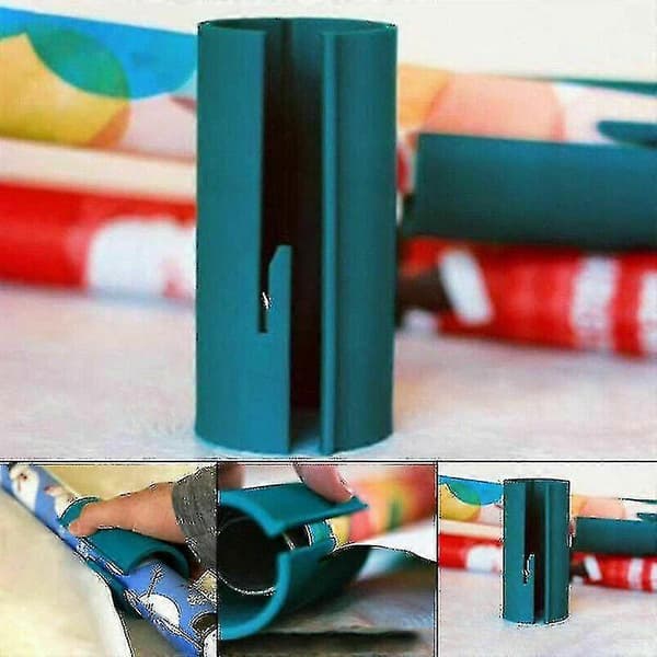 3x Glidende Gavepapirkutter Sekunder Wrap Cut Tool -YoGu