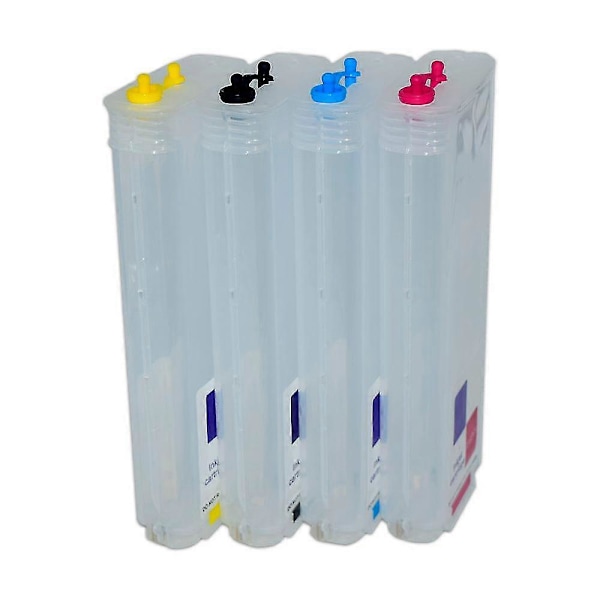 hg 280ml 4 Farve til HP10 82 Med Auto Reset Chip Genopfyldningsblækpatron til HP Designjet 500 500ps 800 800ps Printer