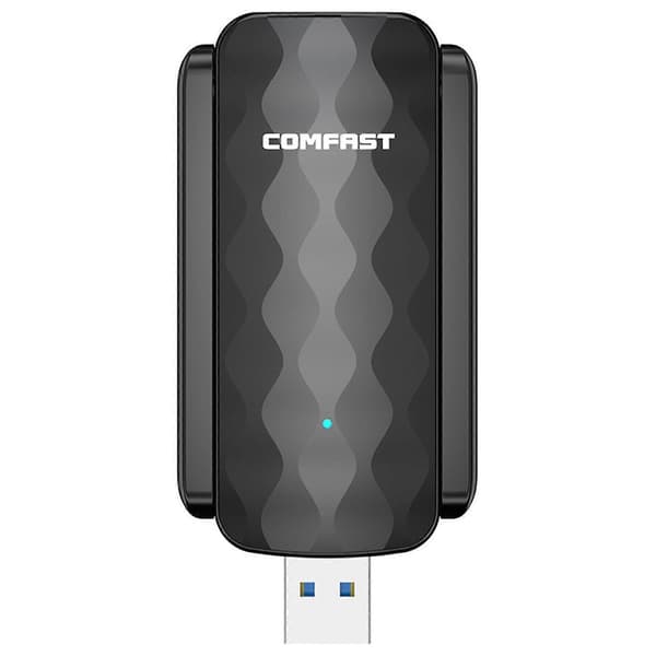 USB WiFi -sovitin 5G/2.4G 600Mbps USB2.0 Verkkolaite pöytätietokoneelle
