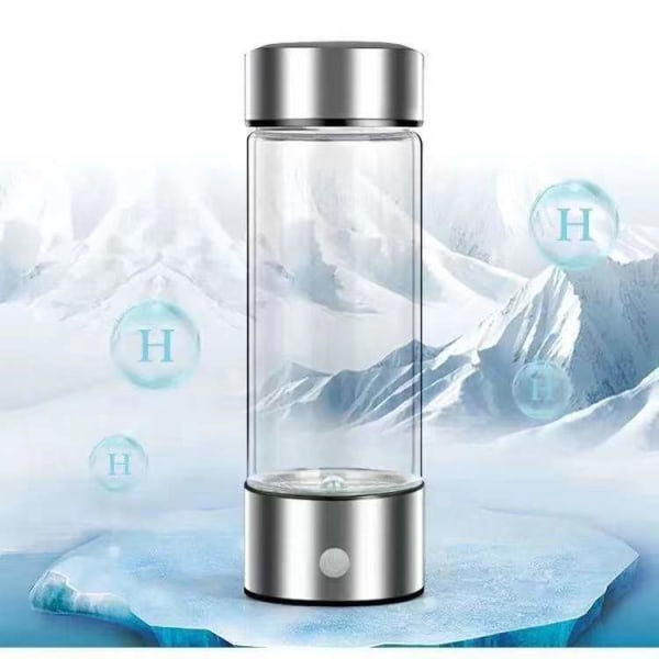 Hydrogen Generator Vandflaske, Real Molecular Hydrogen Rich Wat blue