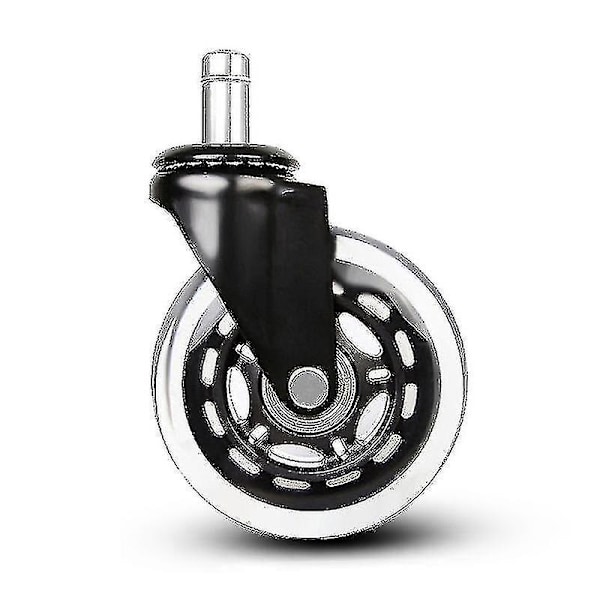 Office Owl Kontorstolshjul Rollerblade Caster til Universal Stol Hjul Udskiftning Støtter Op