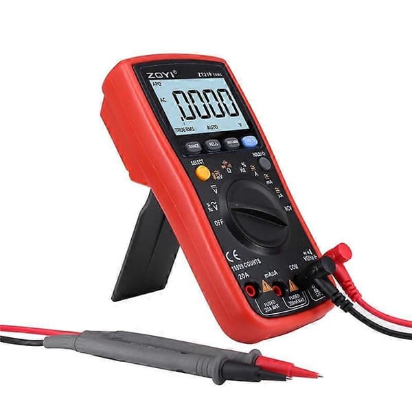 ZT219 True-RMS 19999 Räknar Digital Auto Range Multimeter NCV Frekvens Auto Avstängning AC DC Spänning